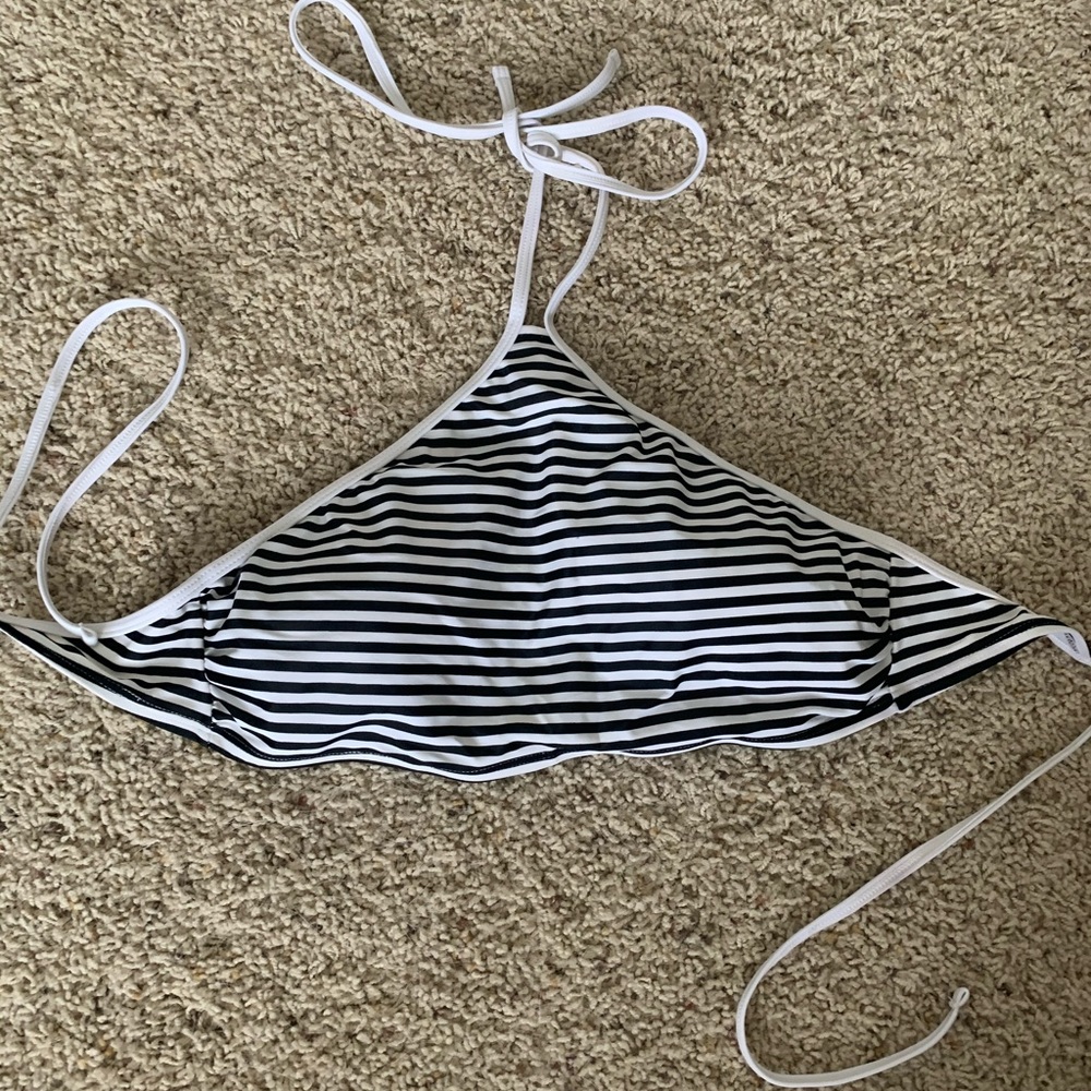 High necked bikini top